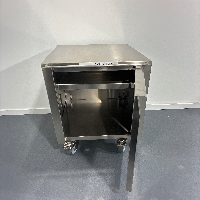 Stainless Steel Cabinet on Wheels image 0